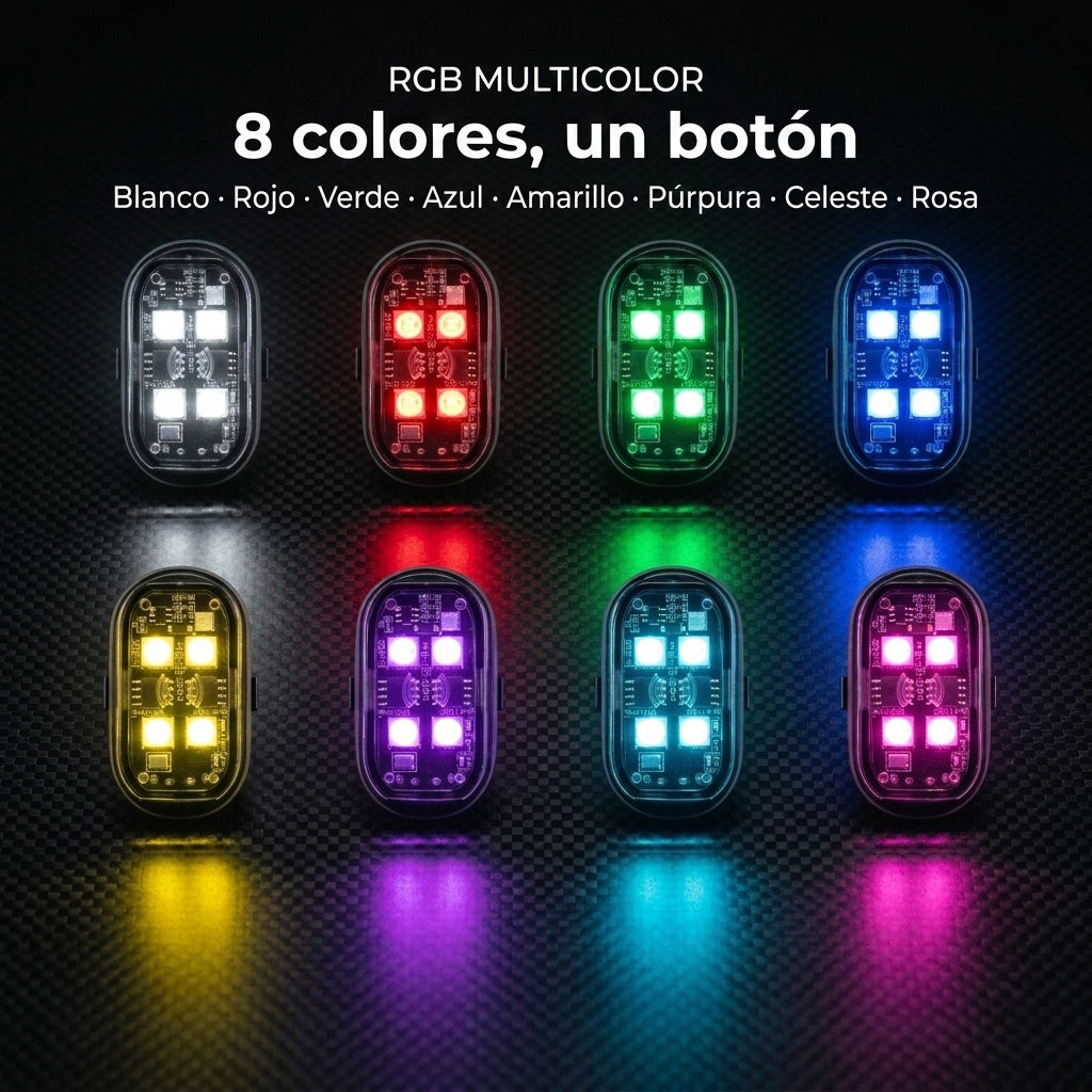 Luz LED Ambiental Interior Autos